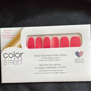 Color Street Pink Nail Polish Strips